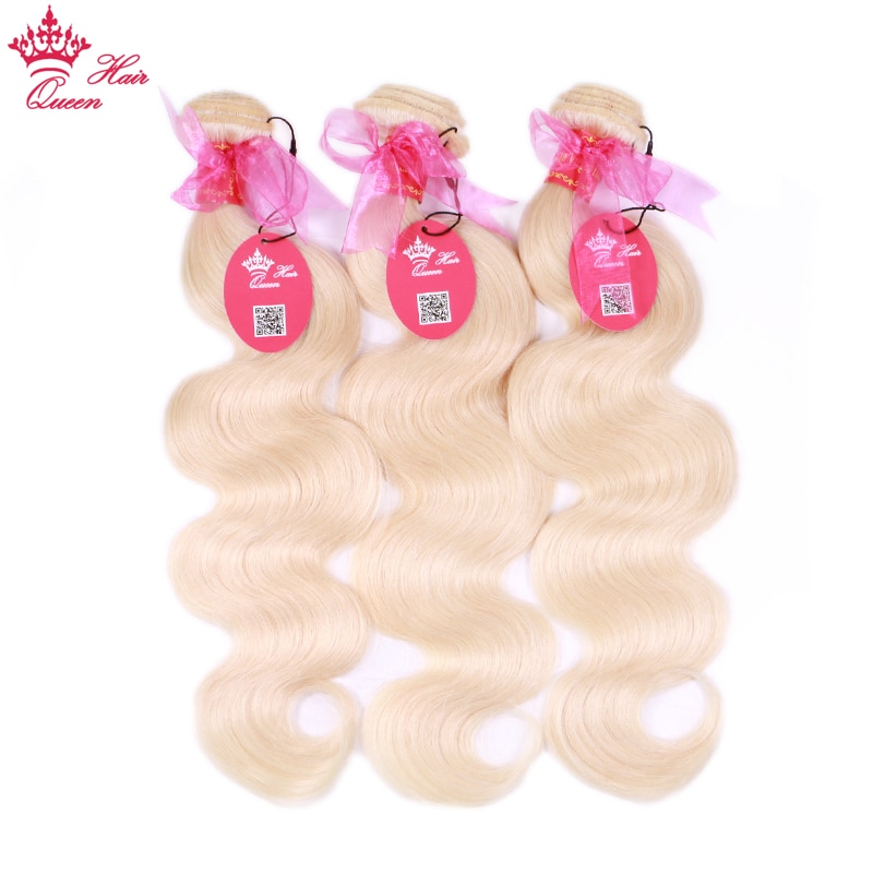 Queen Hair Products Brazilian 613 Blonde Color Body..